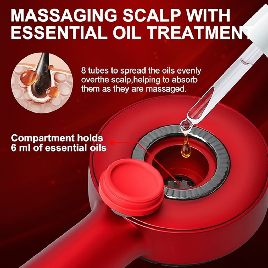Electric scalp massager