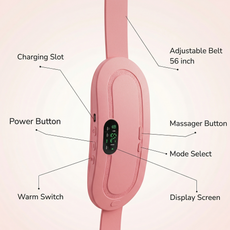 Electric period cramps massager