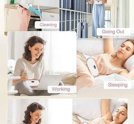 Electric period cramps massager