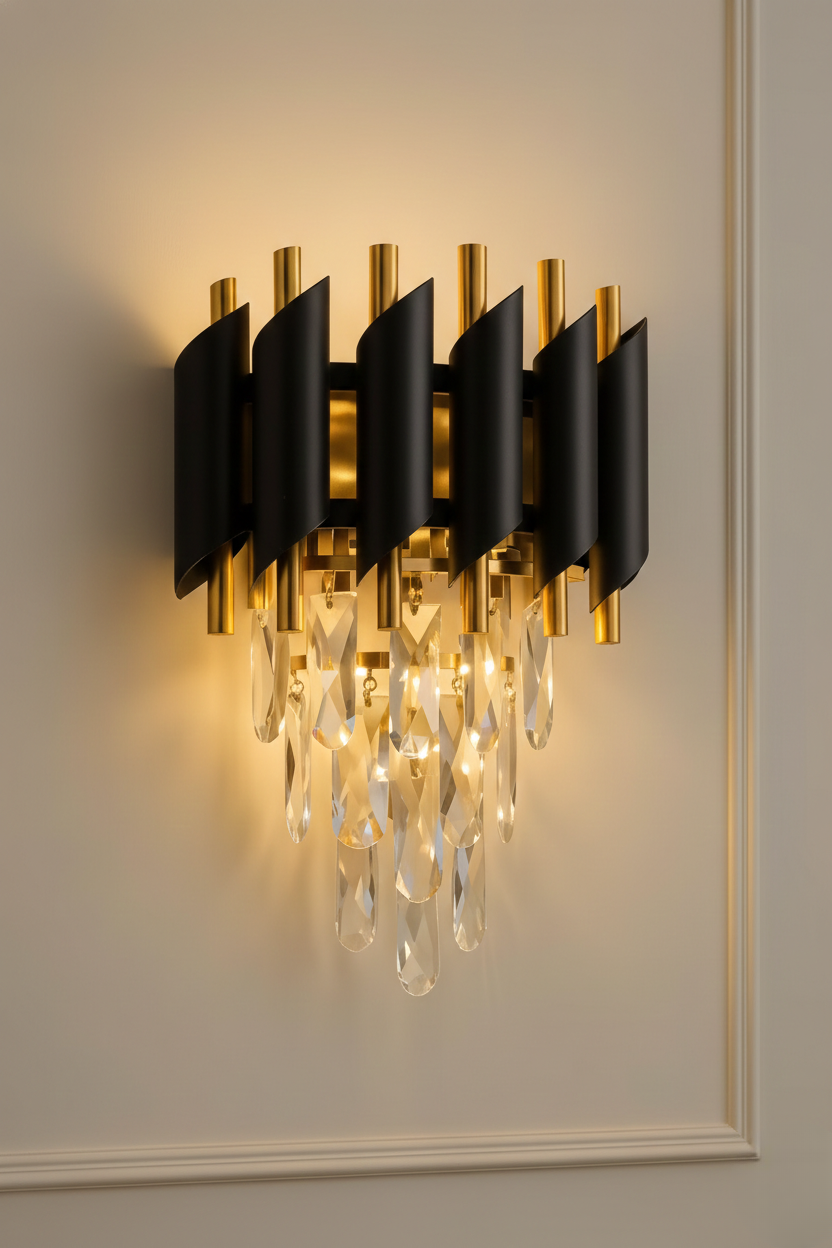 Lustreon Black Mamba Wall Lights | 300 RD