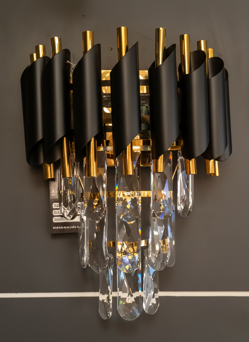 Lustreon Black Mamba Wall Lights | 300 RD