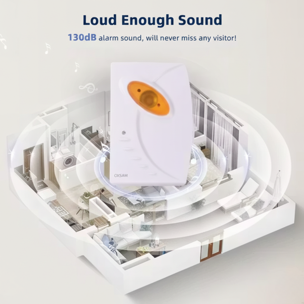 Wireless Doorbell - Long Range Over 100 Ft