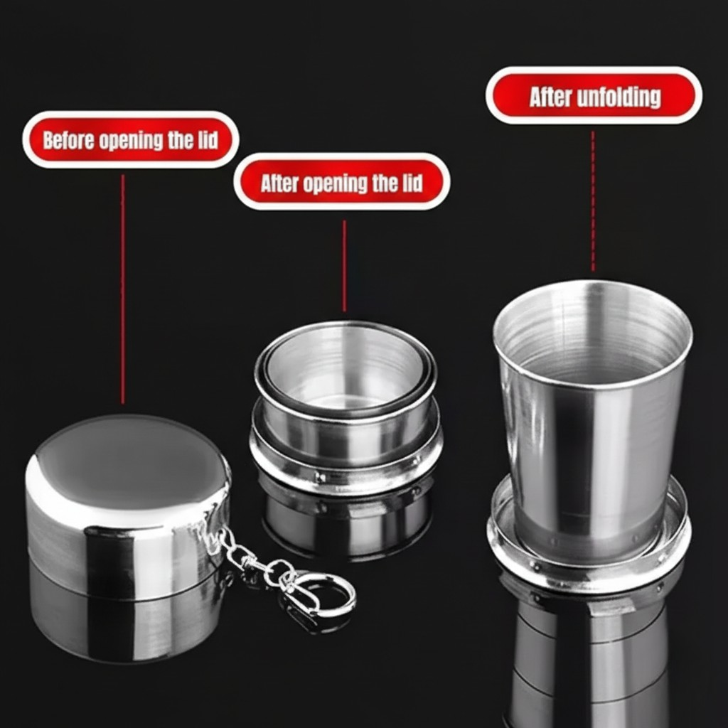 Stainless steel glass