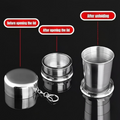 Stainless steel glass