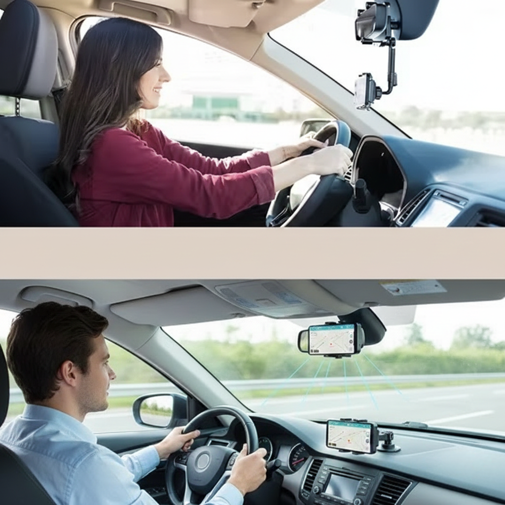 Car Phone Holder Mount Universal Fit All Phones