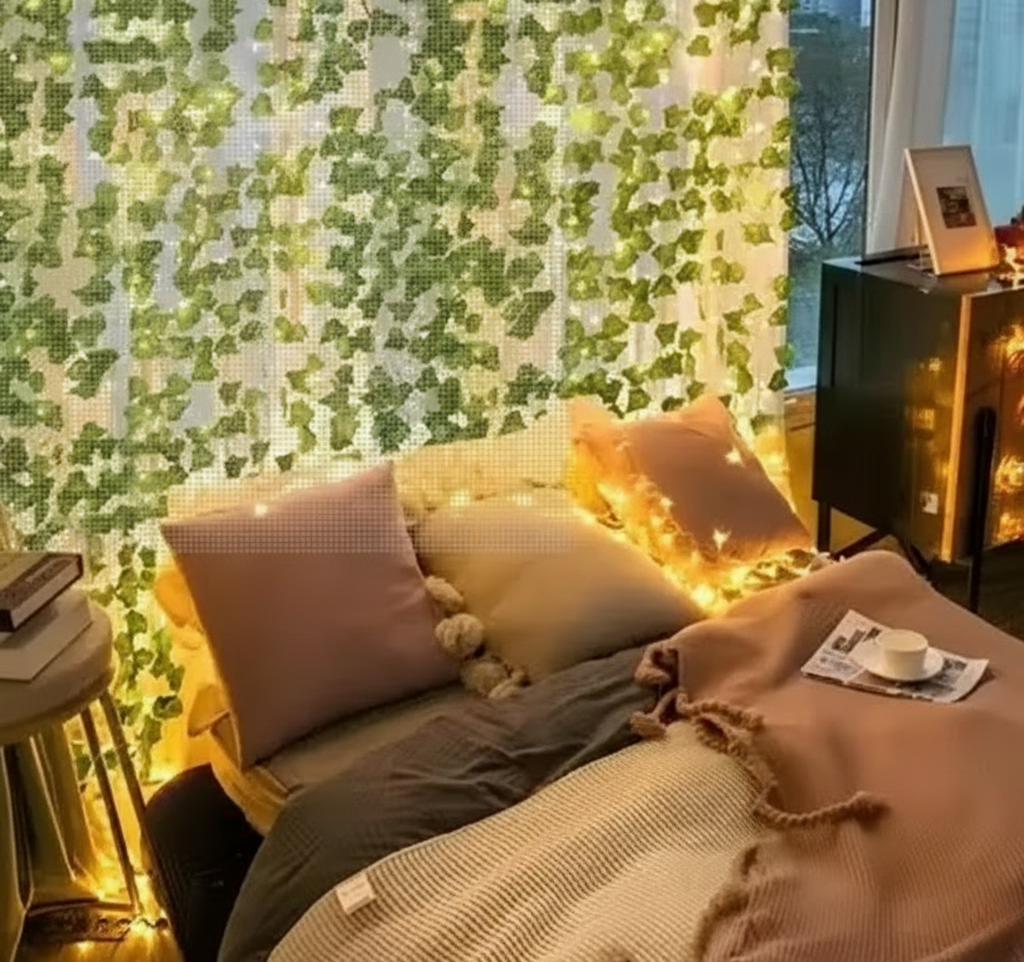 Waterproof Lights | Vine Garland Hanging for Wall