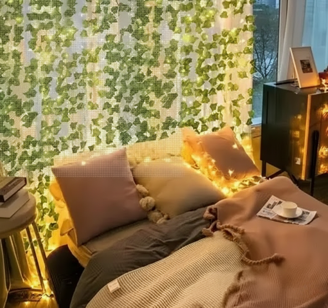 Waterproof Lights | Vine Garland Hanging for Wall