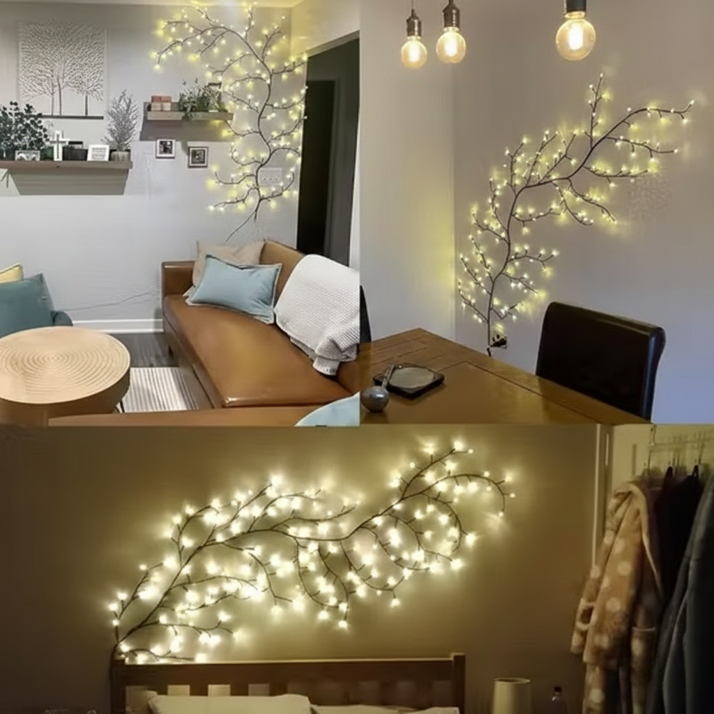 Enchanted Willow Vine Lights Twinkling Tree,Lighted Vines
