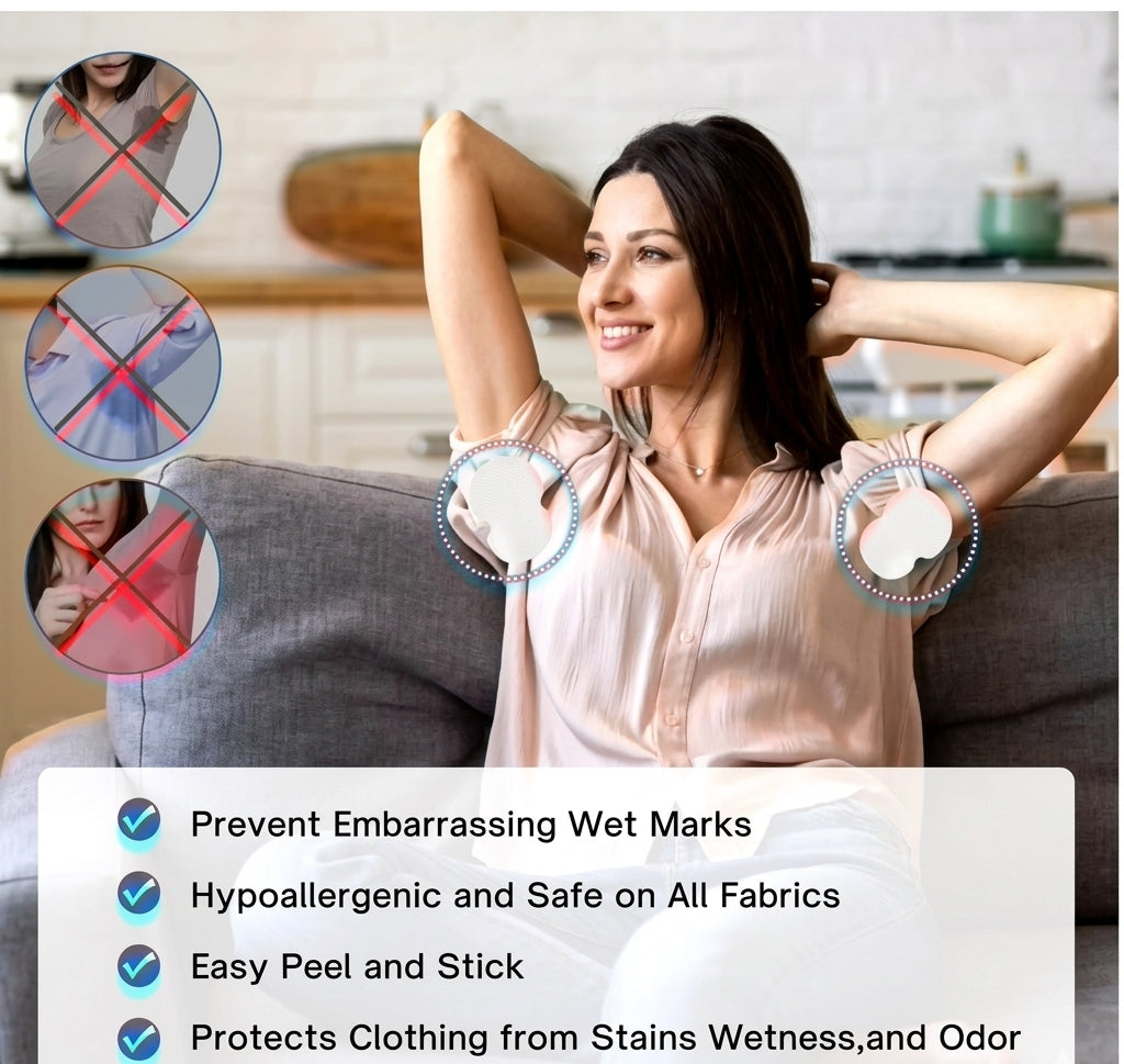 Under arm sweat absorber No smell from under arm
