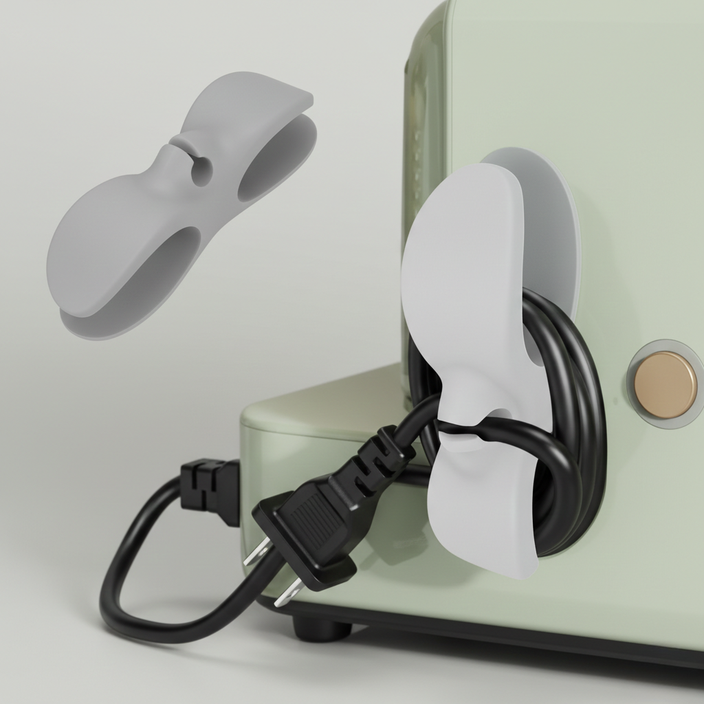 Cable Roll Organiser for Kitchen Home Power Cord