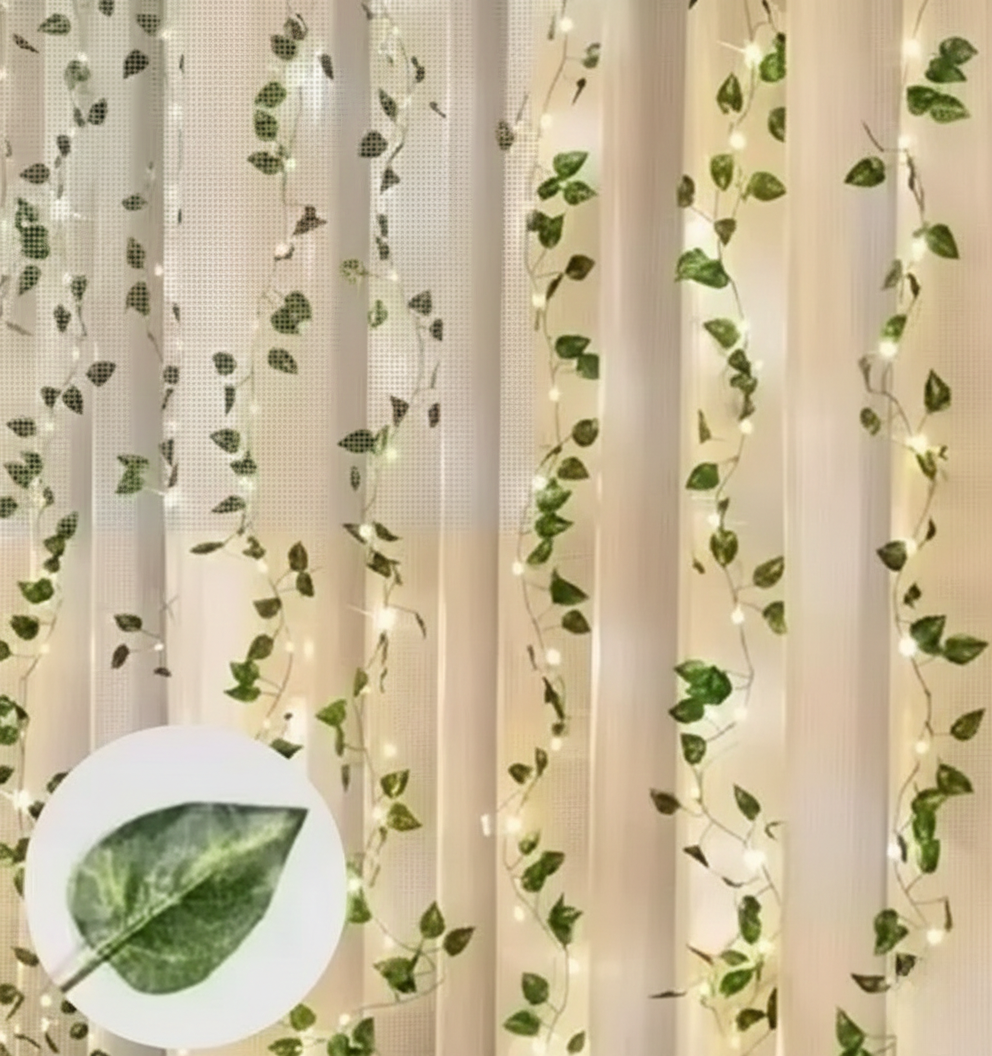 Waterproof Lights | Vine Garland Hanging for Wall