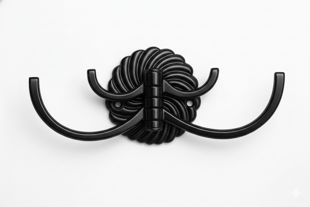 Designer Metal Wall Hook for Bags & Clothes