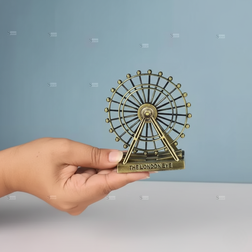 Handicraft Metal The London Eye Ornament Vintage Home