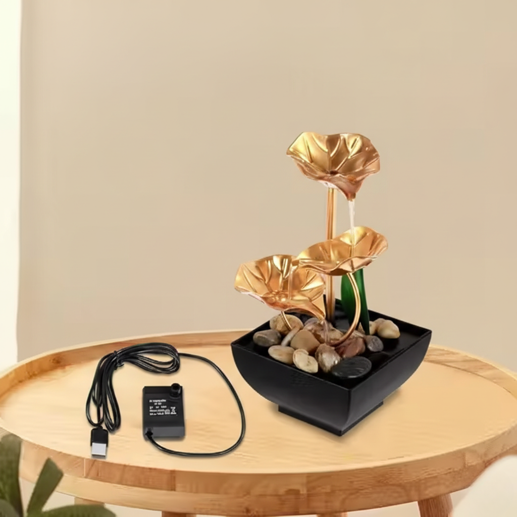 BHNIPA Water Fountain for Home Decor,