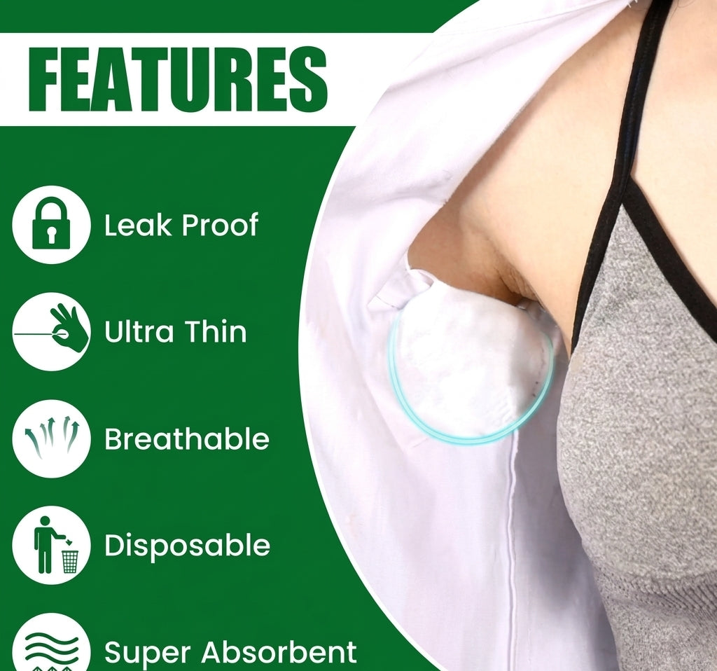 Under arm sweat absorber No smell from under arm