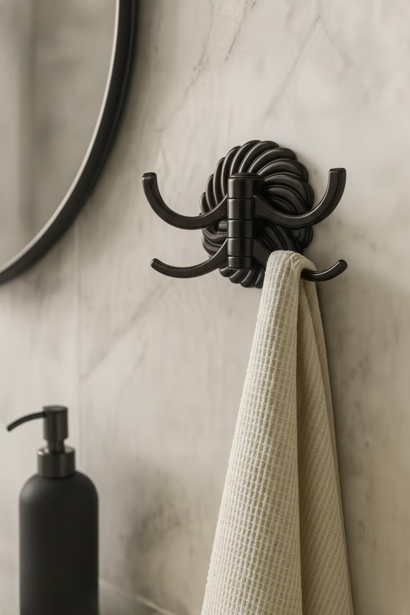 Designer Metal Wall Hook for Bags & Clothes