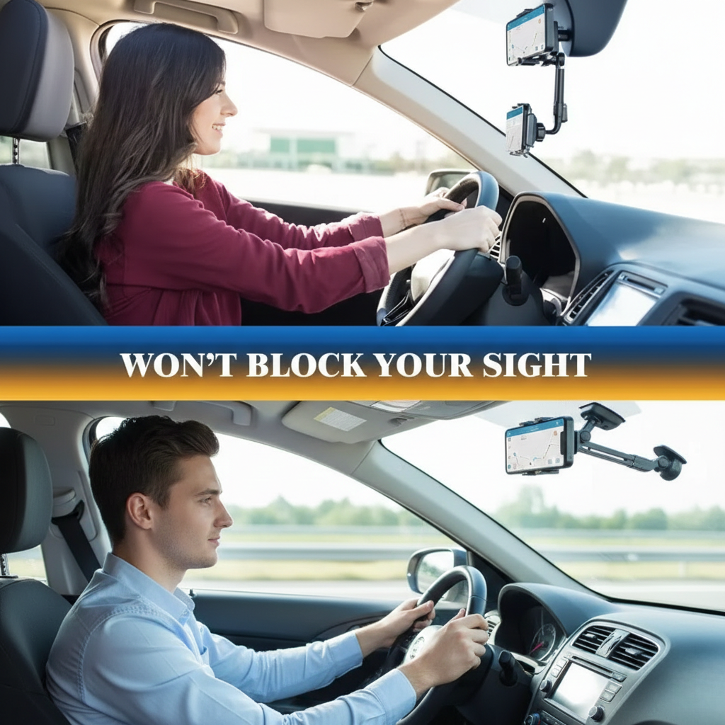 Car Phone Holder Mount Universal Fit All Phones