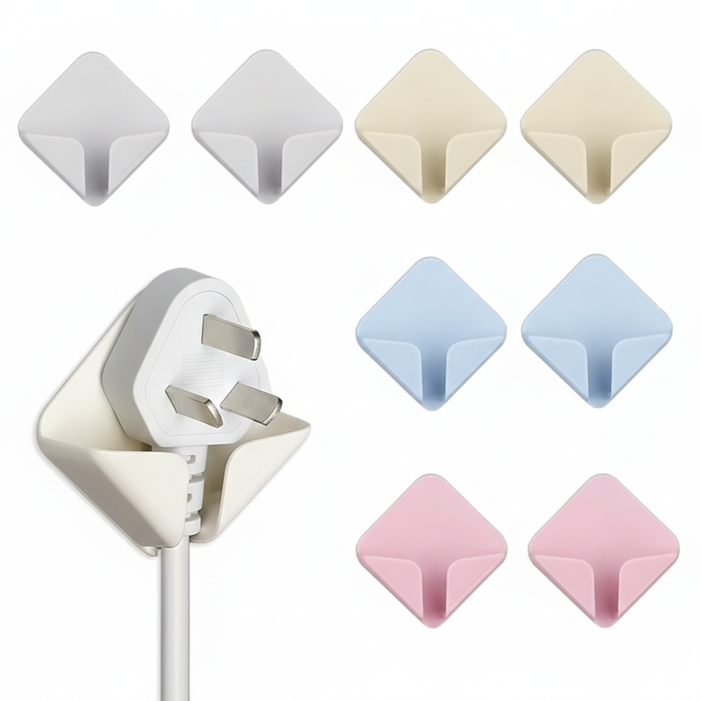Plugs and Toothbrush Holder Multicolor Pack of 8
