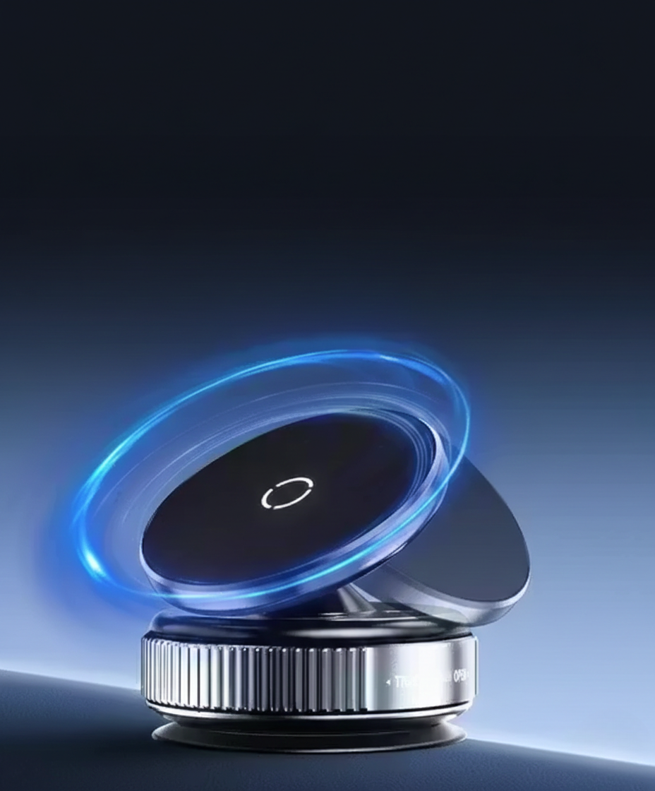 Magnetic phone holder for car, rotate 360 degree