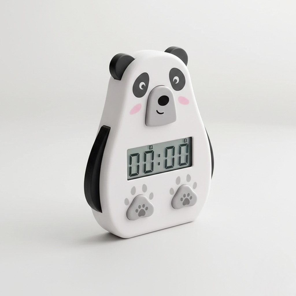 Cute cartoon kitchen electronic timer